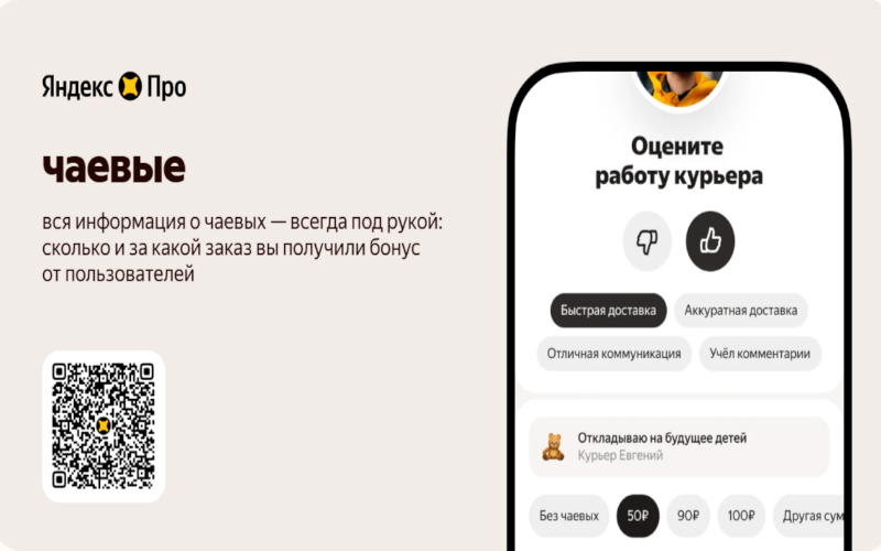 Приложение Яндекс.Еда - История выполненных заказов и заработка